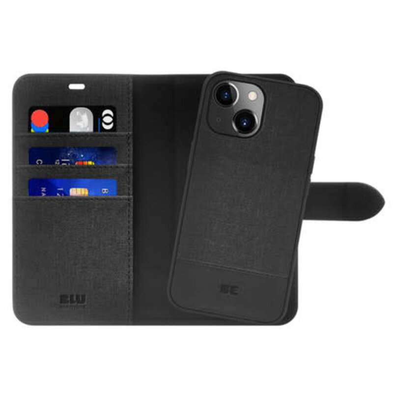 Folio 2 in 1 Case with MagSafe for iPhone 15 Plus/14 Plus - Black