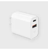 Caseco Starter Pack Bundle Fremont Clear Case, Tempered Glass, Dual Port 30W Wall Charger