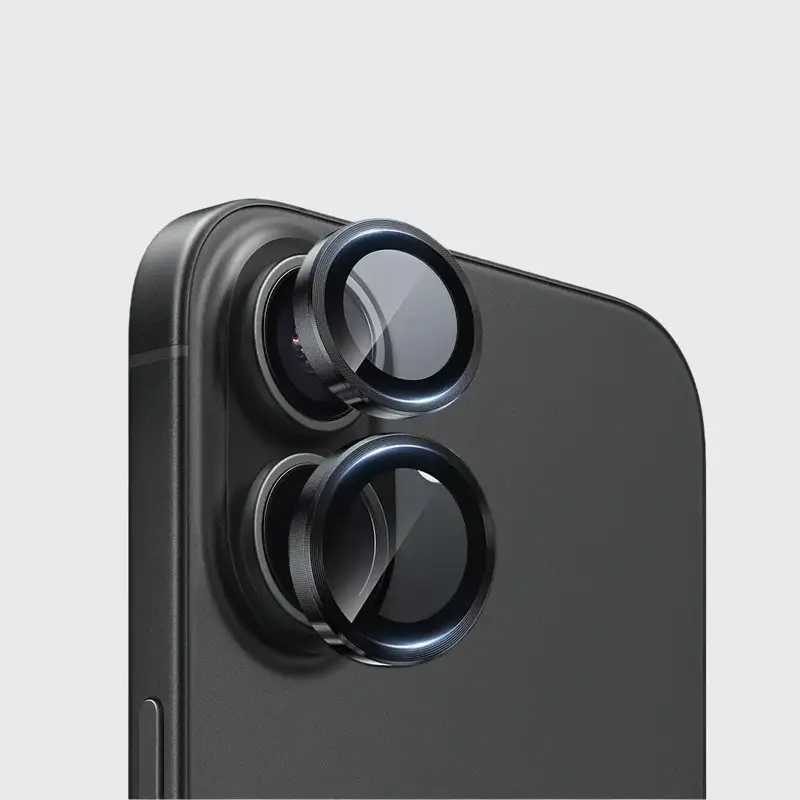 Camera Lens Protector - iPhone 16/ 16 Plus - Black