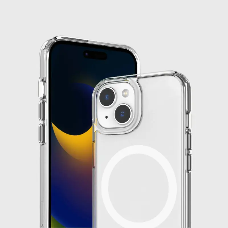 iPhone 16e/15/14/13 Fremont Clear Case with MagSafe