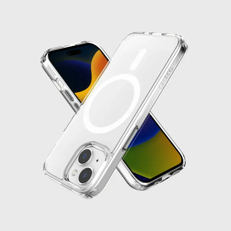 iPhone 16e/15/14/13 Fremont Clear Case with MagSafe