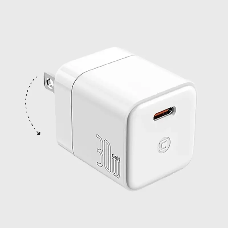 USB-C 30 Watt Foldable Wall Charger