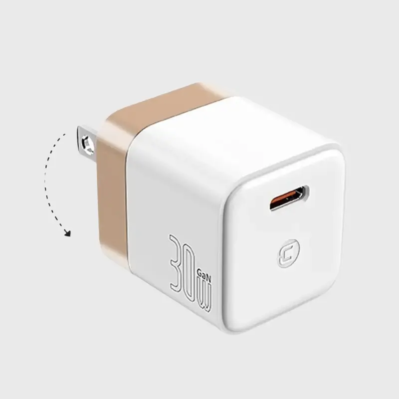 USB-C 30 Watt Foldable Wall Charger