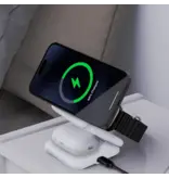 Caseco Nitro 3 in 1 MagSafe Charging Station (White)