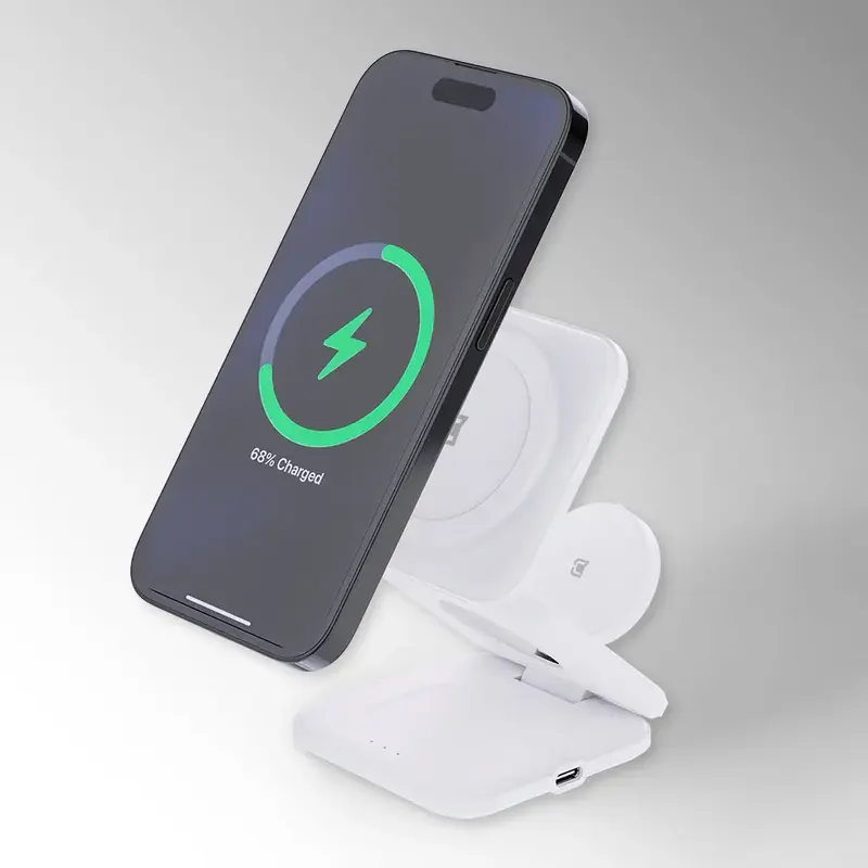 Nitro 3 in 1 MagSafe Charging Station (White)