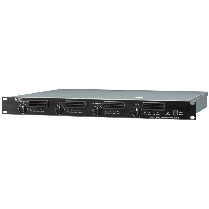 4-Channel Digital Power Amplifier 250w x 4 (70v)