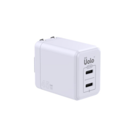 Uolo Volt 45W Dual USB-C PD GaN Wall Charger