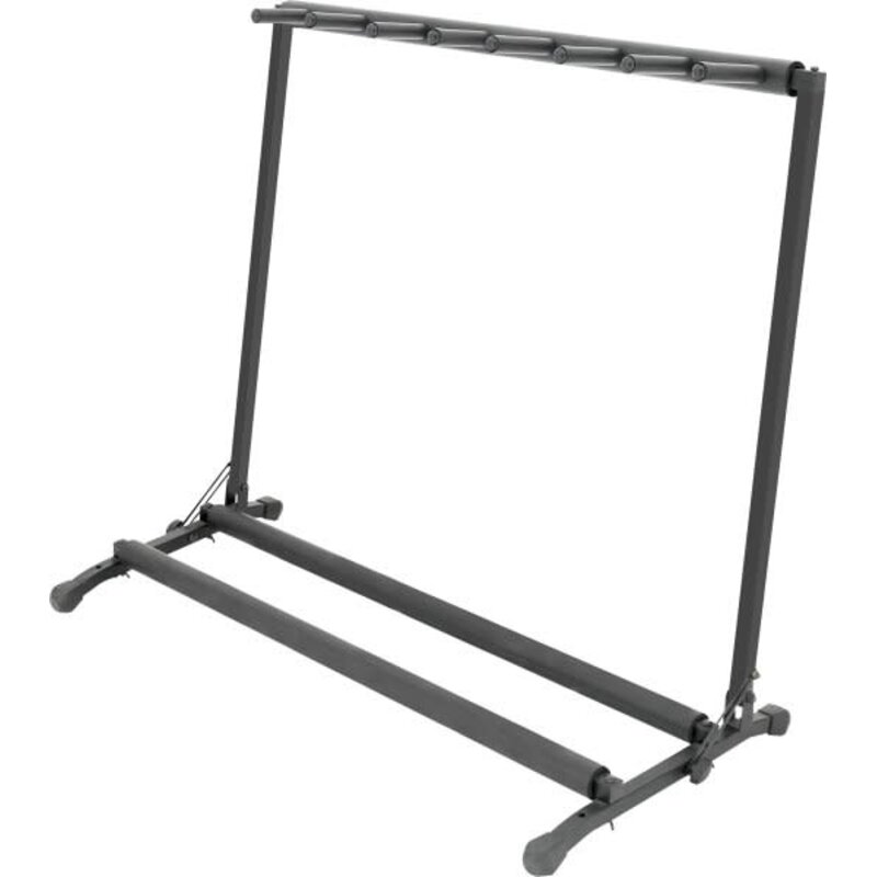 Folding Guitar Rack for 7 Guitars