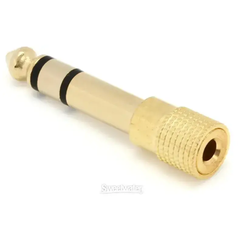 Headphone Adaptor, 3.5 mm TRS to 1/4-inch TRS