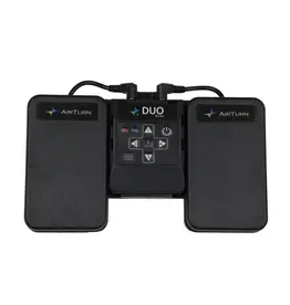 AirTurn Dual Wireless Pedal Controller With Removable Bluetooth 5 Remote