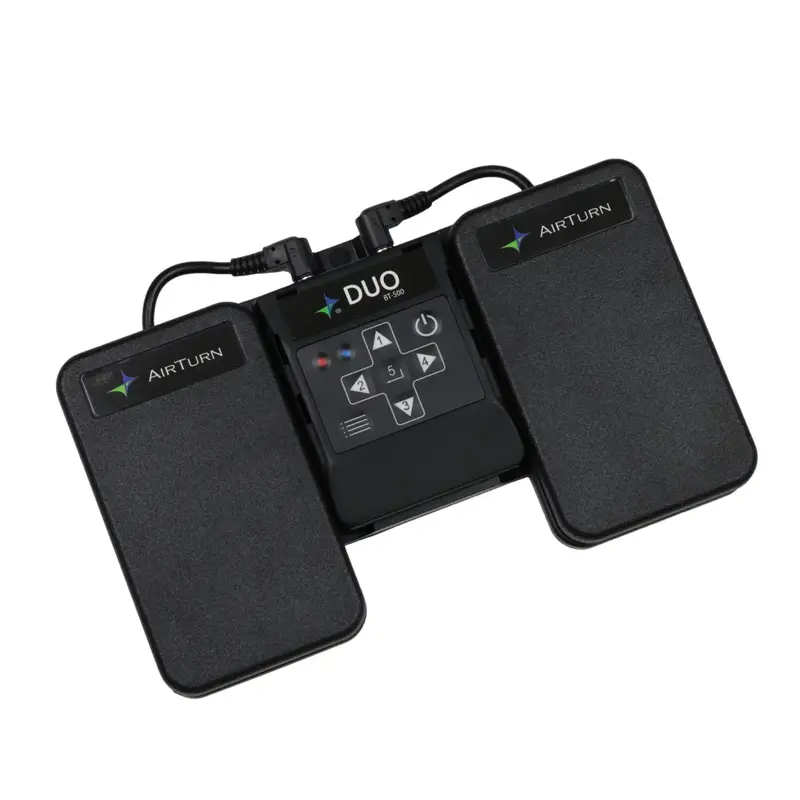 Dual Wireless Pedal Controller With Removable Bluetooth 5 Remote