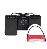 AirTurn Dual Wireless Pedal Controller With Removable Bluetooth 5 Remote
