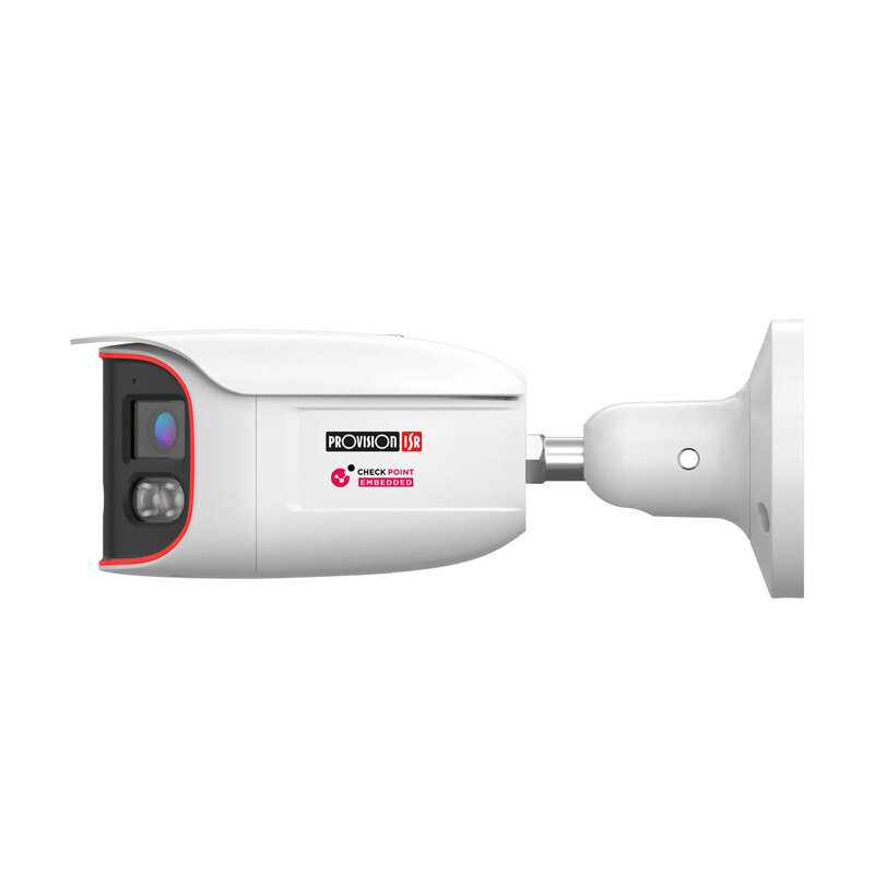 8MP 180 deg. dual 2.8mm lens Eye-Sight Bullet Style IP Camera