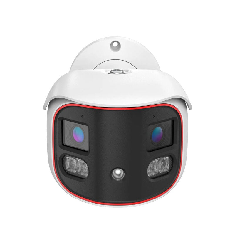 8MP 180 deg. dual 2.8mm lens Eye-Sight Bullet Style IP Camera