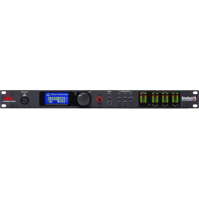 DriveRack PA2 Complete 3-way Loudspeaker Management System