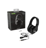 Shure Professional quality Closed-back headphones.