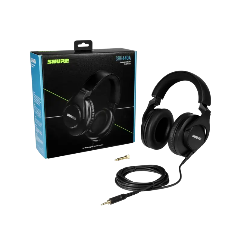 Professional  Closed-back monitoring headphones