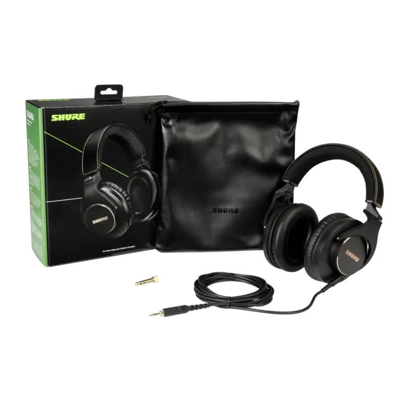 Professional Studio headphones. Closed-back, 40mm Drivers