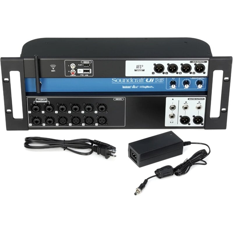 Signature 16-Input Remote-Controlled Digital Mixer