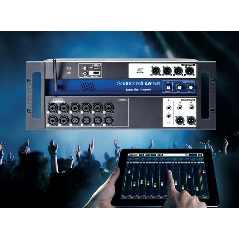 Signature 16-Input Remote-Controlled Digital Mixer