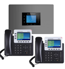 Grandstream IP & 4-line Analog VoiP PBX server & IP Phone Kit