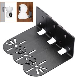 Juxyes Metal Small Floating Shelf for Security Cameras, Speakers, Monitors