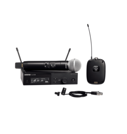 Shure Wireless Combo System lavalier & SM58 (Freq: G58)