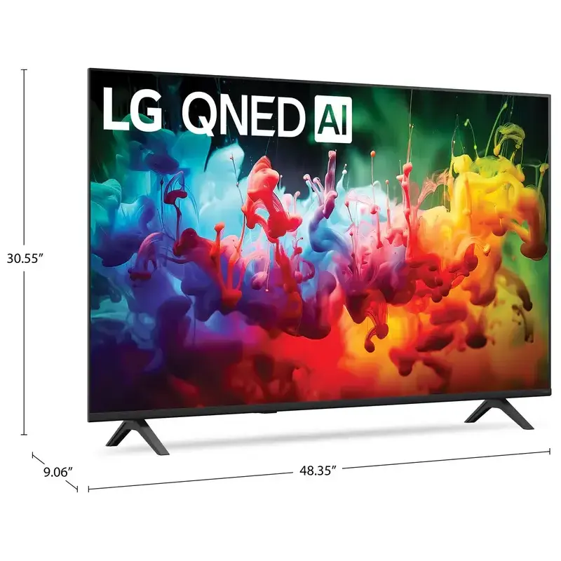 55 inch QNED AI QNED75 Mini LED 4K Smart webOS TV 2026