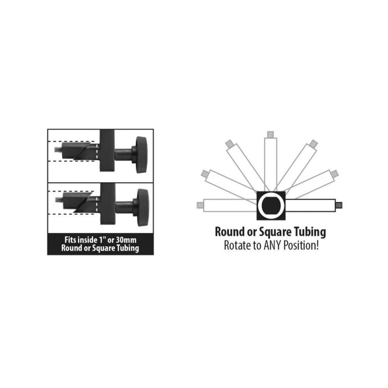 Universal Adapter for Keyboard stand -  Mic or Tablet mount