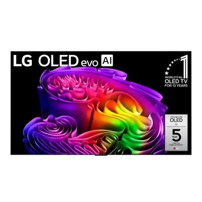 55 inch OLED evo AI G6 4K Smart webOS TV 2026 with Supplied Wall Mount