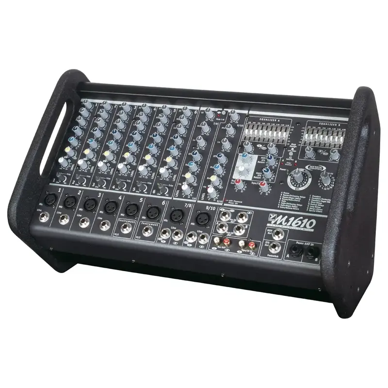 10Ch Powered Mixer Stereo 2x800w @4ohms