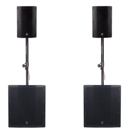 Yorkville 3-way 4000w Small-Medium Active PA System