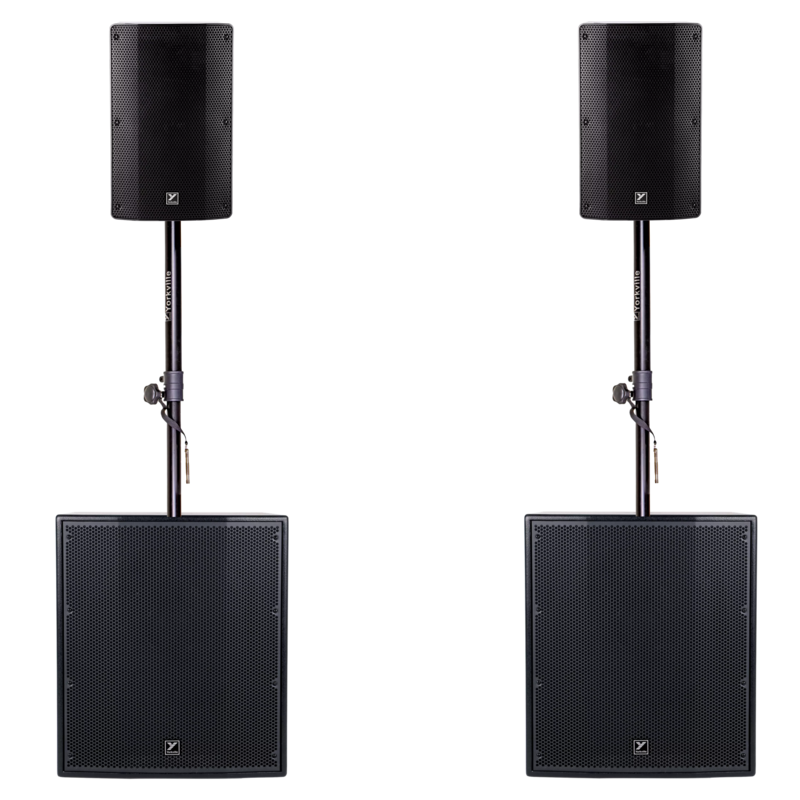 3-way 4000w Small-Medium Active PA System