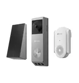 EZVIZ EZVIZ 2K Battery-powered Video Doorbell Kit