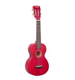 Mahalo Island Series Concert Ukulele, Cherry Red