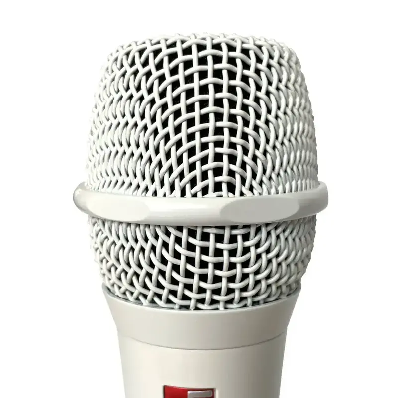 Handheld Dynamic Vocal Microphone - White