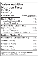 Protidiet Box (1 x 7) PEANUT BUTTER AND SMOOTH CARAMEL CRISP