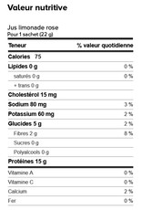 Nutri-15 Boite (1x7) BOISSON LIMONADE ROSE