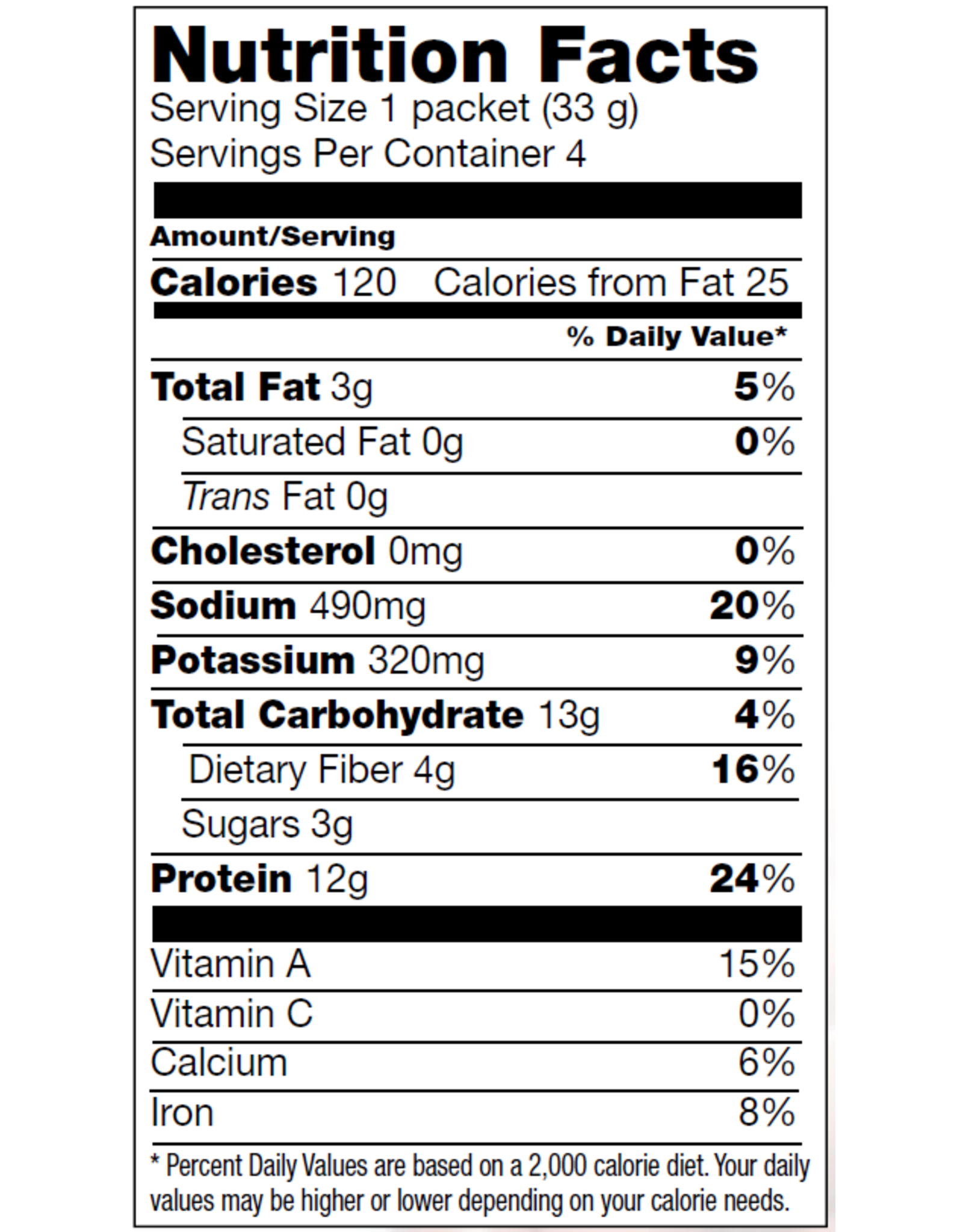 Proti-Meal Box (1 x 4) VEGETABLES CHILI MEAL MIX