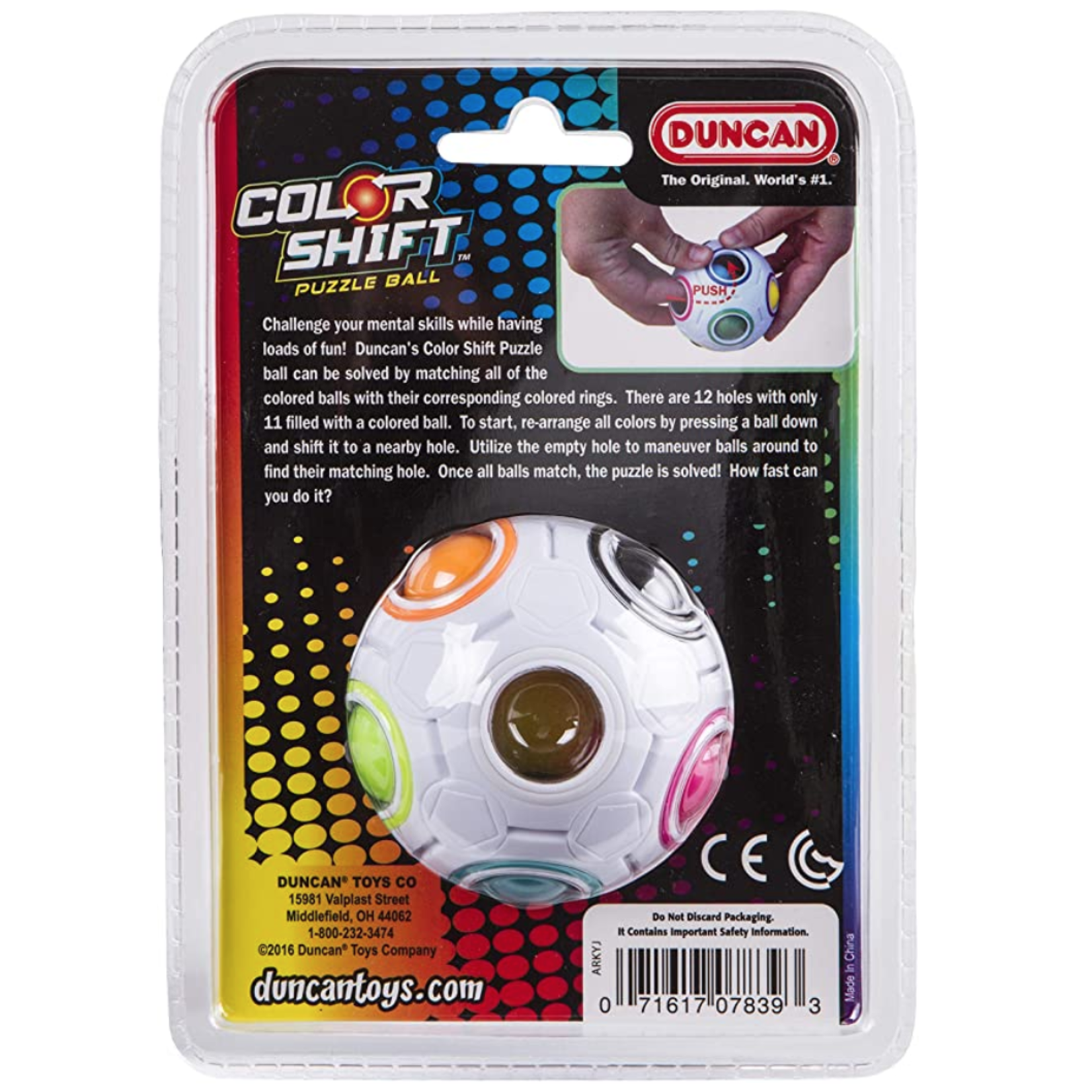 Science and Technology Duncan Colour Shift Puzzle Ball