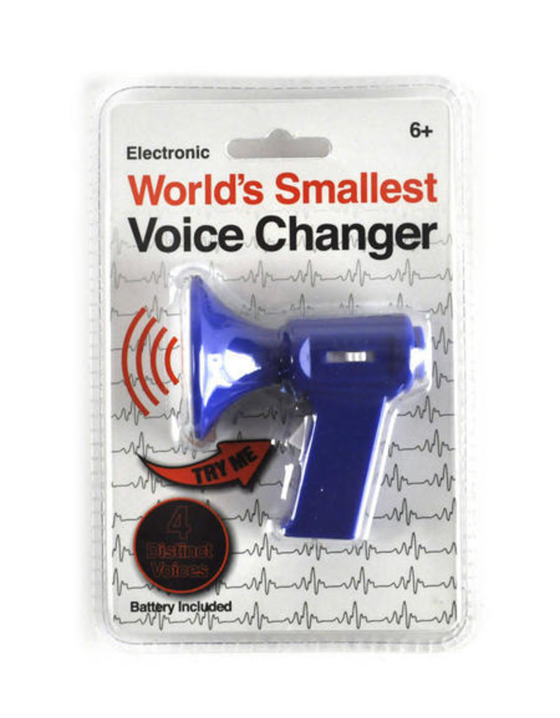 Le plus petit modificateur de voix du monde
