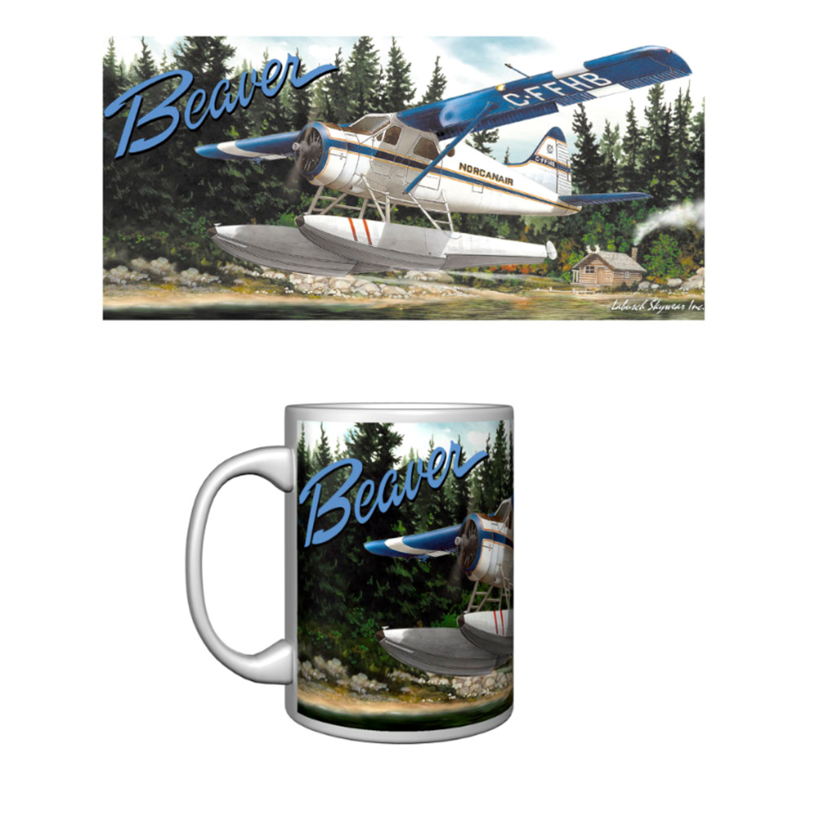 Aviation and Space Tasse céramique du deHavilland Canada DHC-2 Beaver