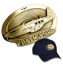 Cap Brass P-51 Mustang