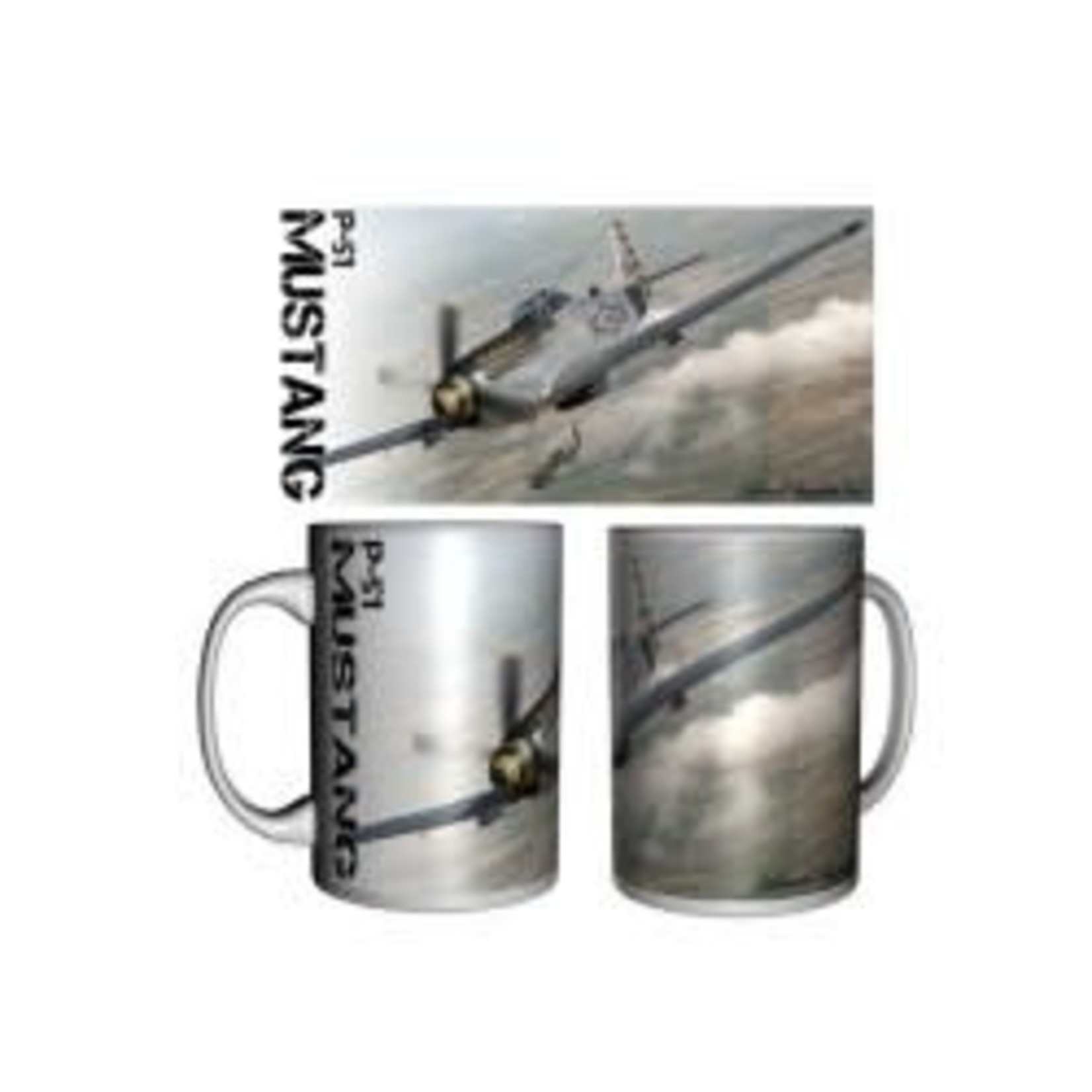 Aviation and Space Tasse céramique du North American P-51 Mustang