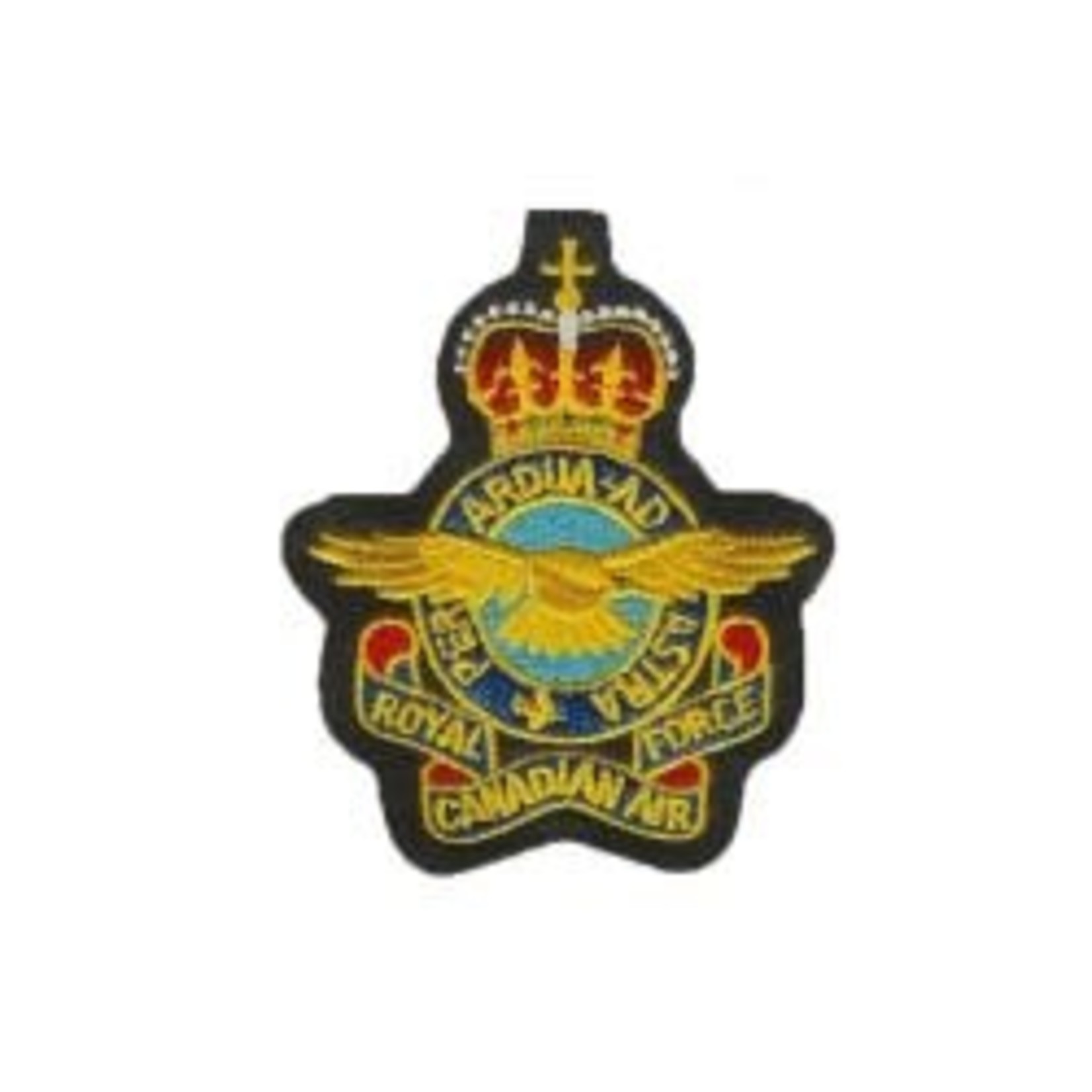 Aviation and Space Crest RCAF Queens Crown