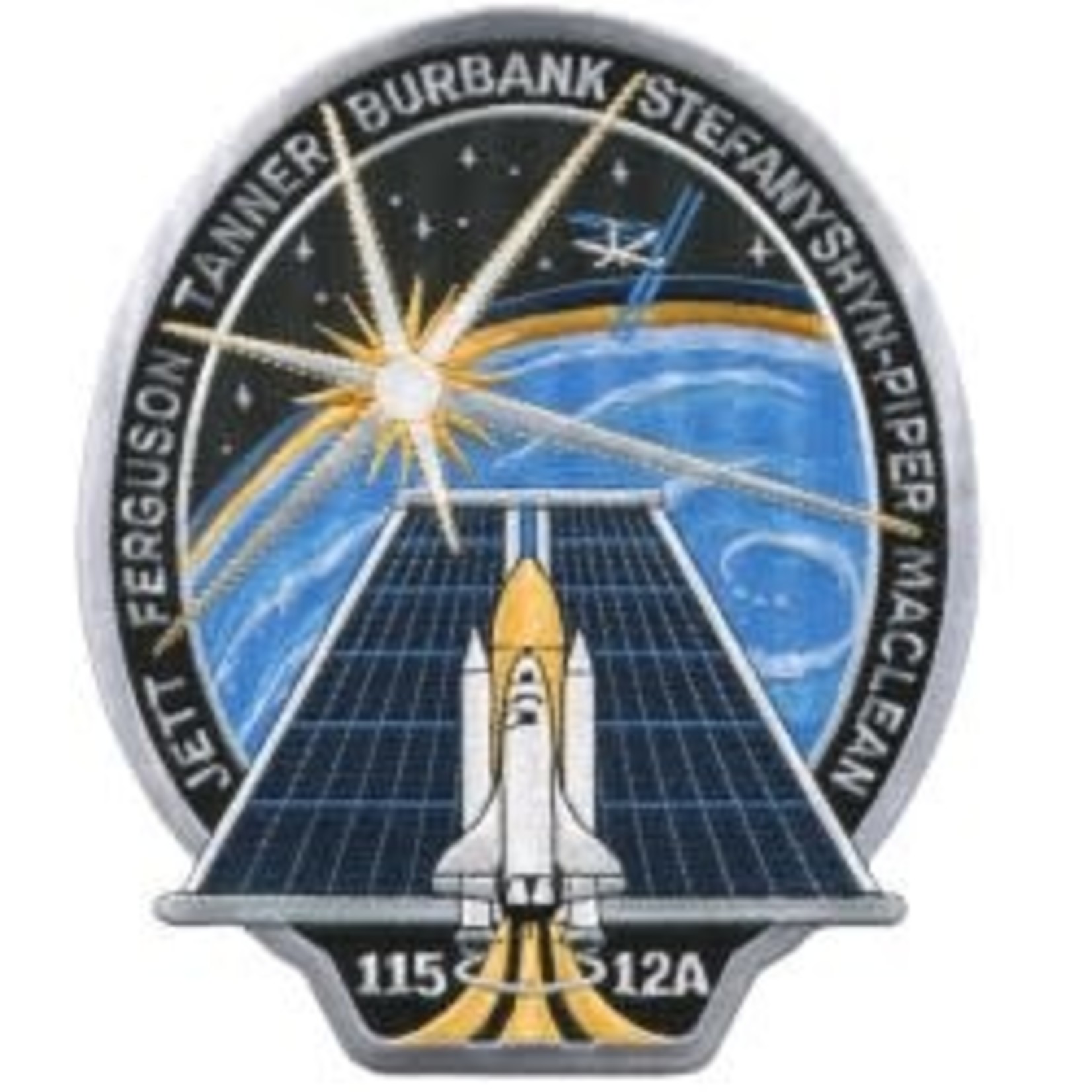 Canadian Space Agency Écusson brodé de la mission STS-115 – Steve MacLean