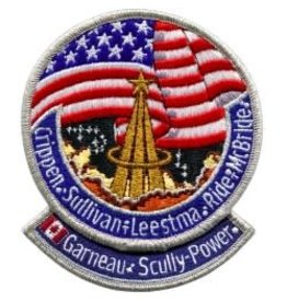 Écusson de la mission STS-41-G – Marc Garneau