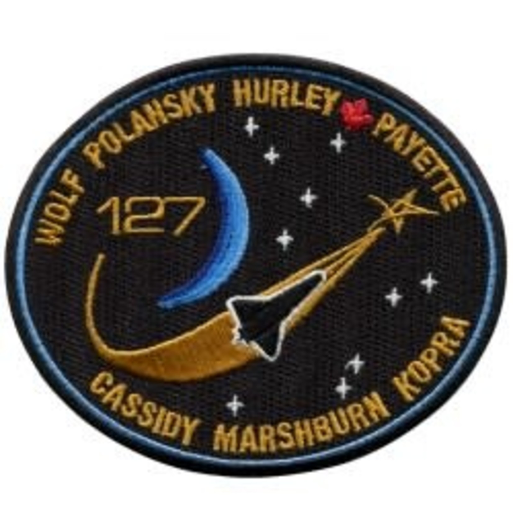 Canadian Space Agency Écusson de la mission STS-127 – Julie Payette