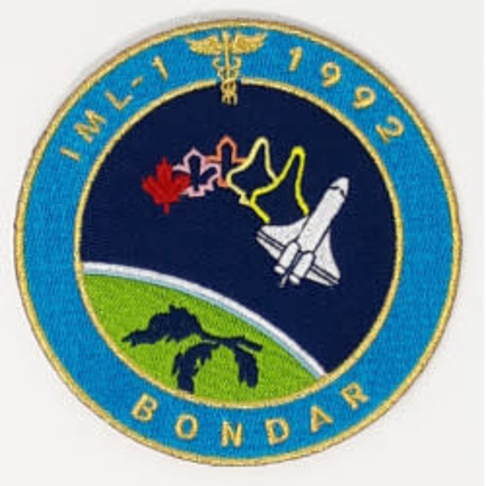 Canadian Space Agency Écusson brodé  STS-42 Roberta Bondar