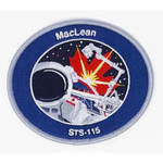 Canadian Space Agency Écusson brodé STS-115 Steve MacLean